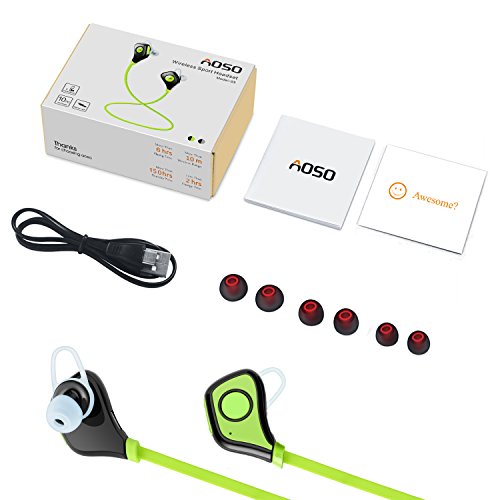 AOSO S5 Auricolari Wireless Bluetooth Headset