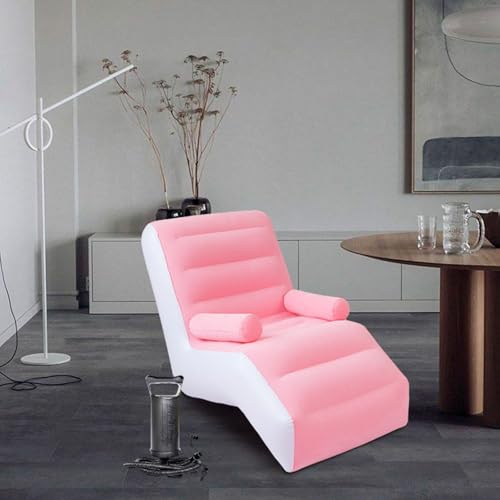 Fauteuil-canapé pliable extérieur rose : assise portable confortable et structure imperméable - 6