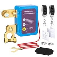 Batterie Trennschalter 12V Drahtloser Ferngesteuerter Auto Trennschalter Batterietrennschalter 240A Batterie Kill Switch Anti-Diebstahl Automatische Abschaltung Schalter für Auto, RV, ATV, LKW, Boot