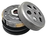 BUYTUS Kupplungsbaugruppe 120 mm 16 Zähne, kompatibel mit JOG90cc 100cc 1E50QMF 1E52QMG Scooter Buggy(Clutch Bell)