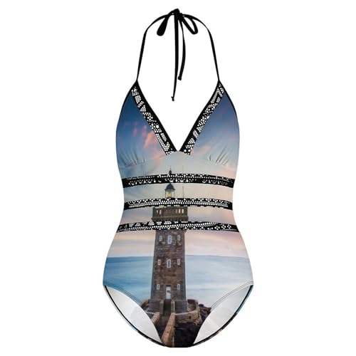 Maillot de bain une pièce ventre plat monokini maintien