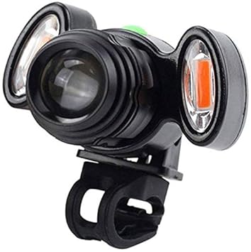 PROTOS INDIA.NET Cycle Light LED COB Rechargeable USB Front Light 4 Mode Bicycle Front Light