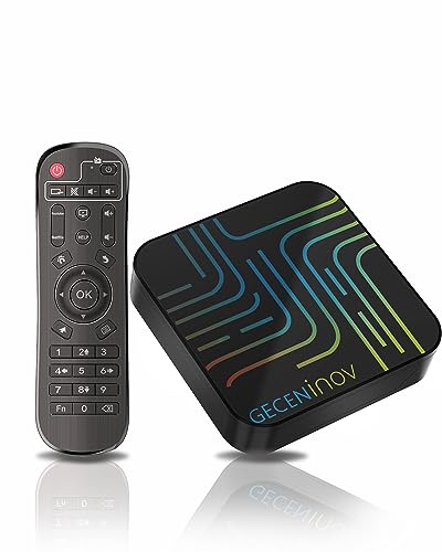 Android TV Box 10.0, 2GB RAM, 16GB ROM, caja de TV 6K, procesador H616, soporta Wi-FI 2.4G/5G, Bluetooth 5.0 y Ethernet 10/100M
