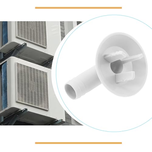 LT Easiyl 2 Stück Klimaanlagen Winkel Ablaufadapter 26 mm Klimaanlagen Winkel Ablaufschlauch Anschluss Winkelstück Kompatibel mit Mini Split Klimaanlage