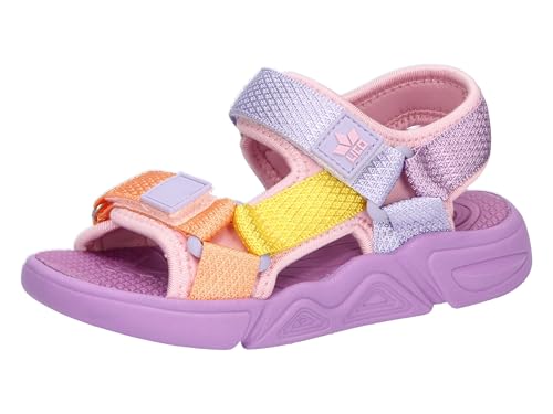 Lico Jungen Unisex Kinder Aydin V Sandalen, Lila/Rosa/Gelb, 28 EU