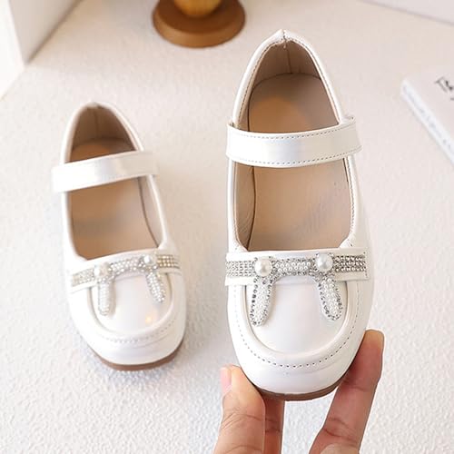 Girls Mary Jane Shoes School Comfortable Soft Sole Flat Cute Dress Shoes for Girls Wedding Back to School3