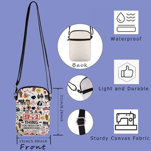It's A Thing You Wouldn't Understand Gift TV Show Lover Gift Emergency Dispatcher TV Show Crossbody Bag2