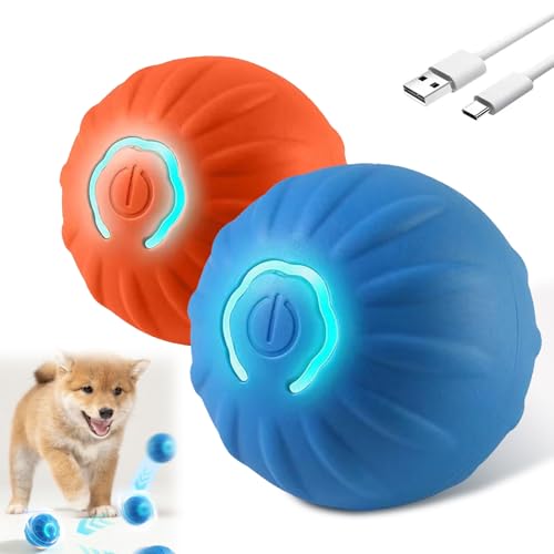 Xihongshi Shaky Ball Toy for Dogs, Shaking Dog Ball, Vibrating Dog Ball,Vibrating Ball for Dogs, Interactive Dog Ball, Automatic Moving Dog Toy Ball for Dogs