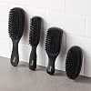 Cepillo de Olas Diane de 7 Hileras de Cerdas de Jabalí – Cerdas 100% Jabalí Suaves para Cabello Fino a Medio, Olas 360, Alisado y Pulido, Suave con el Cuero Cabelludo, Mango de Madera Real, Estilizado de Barba y Bigote 6