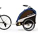 Burley D'Lite 1 and 2 Seat Kids Bike Trailer & Stroller with Seat Recline and Suspension