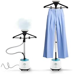 Perchero Ropa Lidl Sogo Plancha Vertical de Vapor para Ropa| Steamer | con perchero giratorio y estante telescópico | Elimina Arrugas, Olores y Desinfecta con Vapor continuo | 1,9 litros | 1900w (SS-6335)