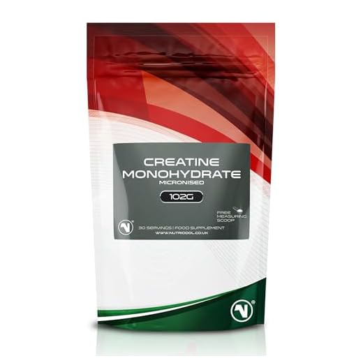 Nutriodol Creatine Monohydrate Powder | Selected Premium Micronised Quality | Pure Unflavoured Muscle Performance and Recovery Supplement. (Unflavoured 102g)