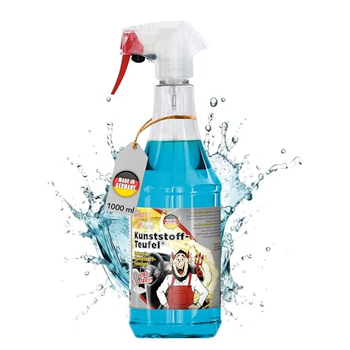TUGA Chemie Kunststoff-Teufel Kunststoffreiniger für Kfz, 1L...
