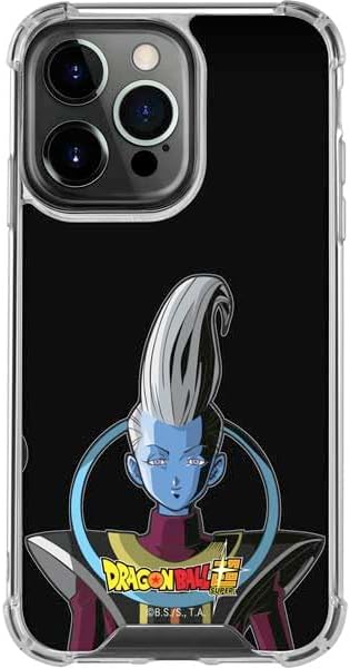 Skinit Clear Phone Case Compatible with iPhone 16 Pro - Officially Licensed Dragon Ball Super Freiza Portrait Design