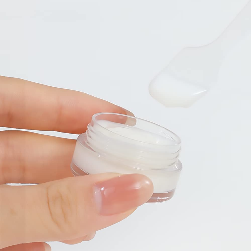 16 Pezzi 10Grammi/10ml Vuoti Vasetti Cosmetici in Plastica e 4 Mini Spatole, Mini Vasi da Viaggio con Coperchi, Vasi Campione per Mini Articoli da Toeletta per Lozioni, Cosmetici (4 Colori)