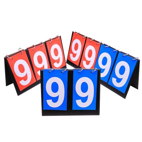 Marcador portátil de mesa con volteo 1 pieza 2/3/4 dígitos miniatura 4