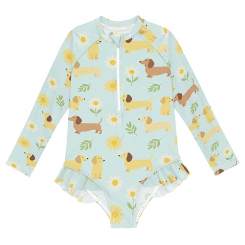 Maillot de bain manches longues fille fini les coups de soleil sur les bras