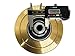 EG096-G Slide Gate Wheel 4” V-Groove Solid Steel Sliding Wheel Bearing for Rolling Inverted V Shape Track Gates up to 3000lbs with Screw NO Brackets