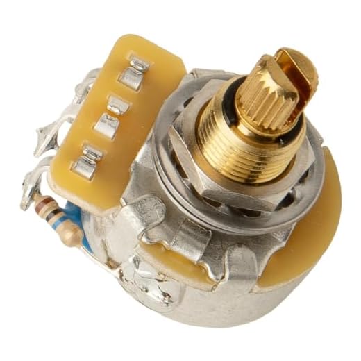 PRS Potenciómetro de 500 K con resistencia de 1,1 K ohmios