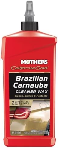 Mothers California Gold Brazilian Carnauba Cleaner Wax, 16 oz. — ...
