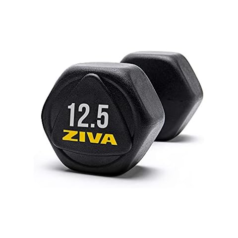 ZIVA Hexagon Mancuerna 12,5 Kg Alto Rendimiento Cover