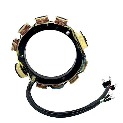jetunit Stator for Yamaha CDI 177-688-11 688-85510-10/11-00 Outboard 75 85 90 HP 15-Amp 3-Cylinder 1984-1996 Assembly C75 C85 CV85 E75