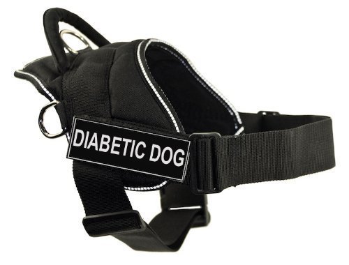 Harnais chien diabétique 71-86 cm DT Fun Works noir