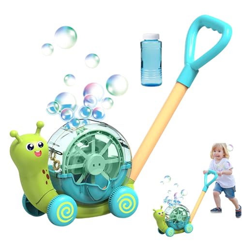 Cortacésped de burbujas | Juguetes de empuje para niños pequeños,Divertido juguete de empuje de jardinería con soplador de burbujas, juegos de fiesta, regalos de cumpleaños para, juguetes al aire