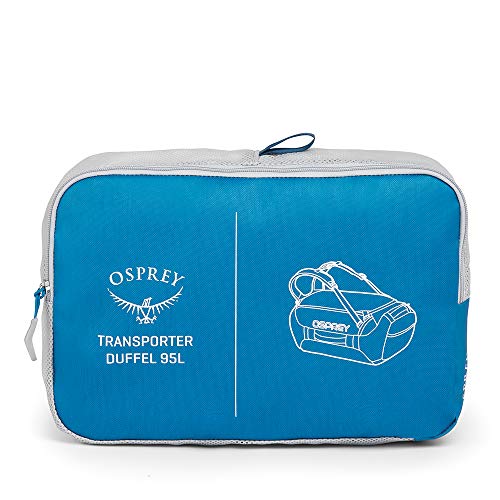 Osprey Packs Transporter 95 Expedition Duffel, Kingfisher Blue, One Size