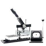 【Kit completo per il fai da te】 Questo kit portatile per la creazione di badge include 1 pressa, 1 taglierina per carta e 100 set di materiali di consumo: tutto il necessario per creare magneti da frigo quadrati personalizzati per progetti fai da te, regali o decorazioni per la casa.