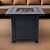 Sol Living Outdoor Propane Fire Pit Table 50,000 BTUs Outdoor Fire Pit Propane Fuel Type Metal Patio Fire Pit with Lava Rocks & Lid Durable Firepits for Outside & CSA Certified Outdoor Fireplace