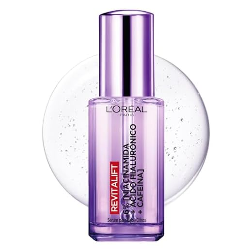 L'Oreal Paris Dermo Expertise Revitalift Filler Sérum de Ojos con Ácido Hialurónico y Cafeína, Rellena Arrugas y Corrige ojeras, Triple Roll-on, 20 ml (Paquete de 1)