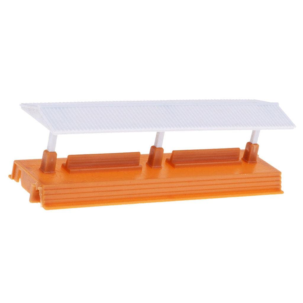 VELURA HO Train Platform Architectural Model Building Kit Railway Railroad Scenery|Buildings, Tunnels Bridges|1 Piece Railway Platform Model-image-33