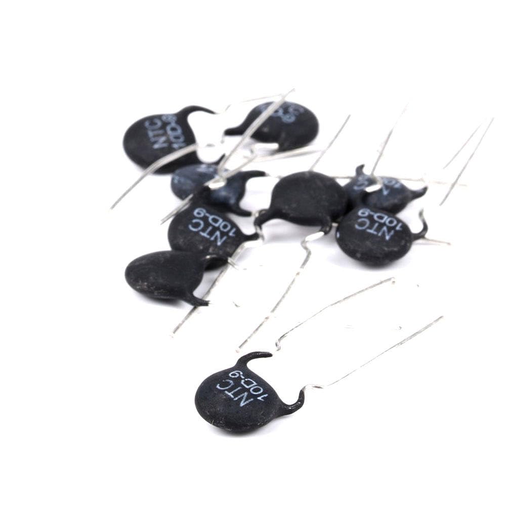 50 pcs NTC Thermistance Résistance NTC 10D-9 10D9 Résistance Thermique