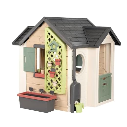 Smoby Life - Garden House, a tema Giardinaggio, con plastica riciclata, per bambini dai 2 anni, 7600810408