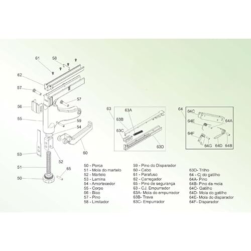 Grampeador Manual 106 Premium ROCAMA
