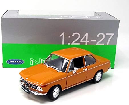Welly BMW 2002Ti 1/24 Scale Diecast Model Car Orange