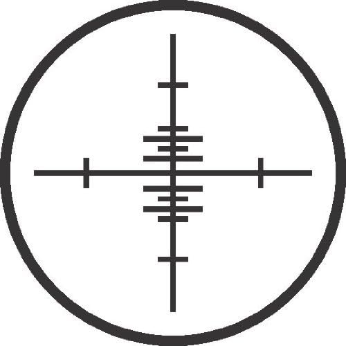 Rifle Sight Scope Sniper Target Located Bullseye Ready to Shoot - Adhesivo decorativo para el dormitorio de los niños, calcomanía de vinilo para