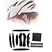 2 Set Helmet Padding Kit Bike Helmet Pad Universal Foam Pads for Bike Motorcycle Cycling Helmet