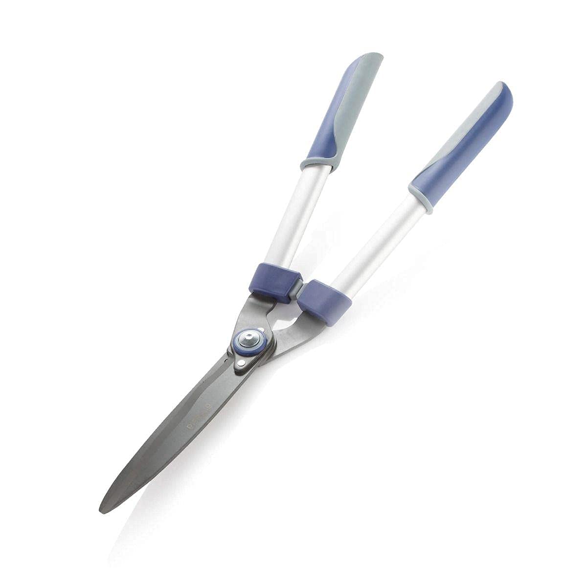 Alfresia Multicolor Hedge Trimmer Shears - Long Handled For Pruning, Easy Grip Handles, Stainless Steel, Heavy Duty, Titanium Coating, Rust Resistant