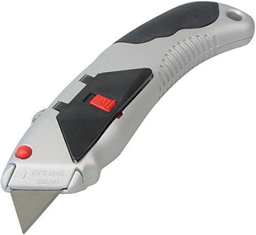 Preisvergleich Produktbild MANAX Cuttermesser mit einrastender Klinge, Antirutschgriff, Klingenwechselfunktion