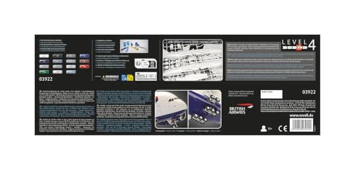 Revell 03922 A380 800 British Airways Maquette davion 1:144 - vue 9