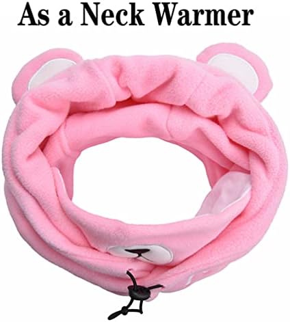 HZTG Kids Winter Warm Windproof Balaclava Hat Boys Girls Ski Riding Face Mask Fleece Neck Warmer 4 411DWGb0PuL. AC