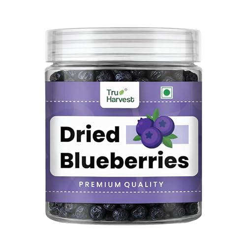Tru Harvest Premium American Dried Blueberries | 250g PET Jar | N...