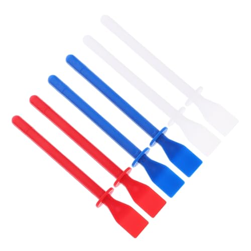 HOMSFOU Outil De Peinture À La Colle 6 Pièces Épandeurs Flexibles Avec Poignée Confortable Pour Bricolage Cuir Et Artisanat Créatif