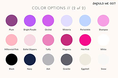 Should We Go? Personalized Dog Bowl: Custom Ceramic Food & Water Dish With Your Pup’s Name. Monogrammed And Customized Just For Your Pet. Modern, (Black Marble) #TOP3