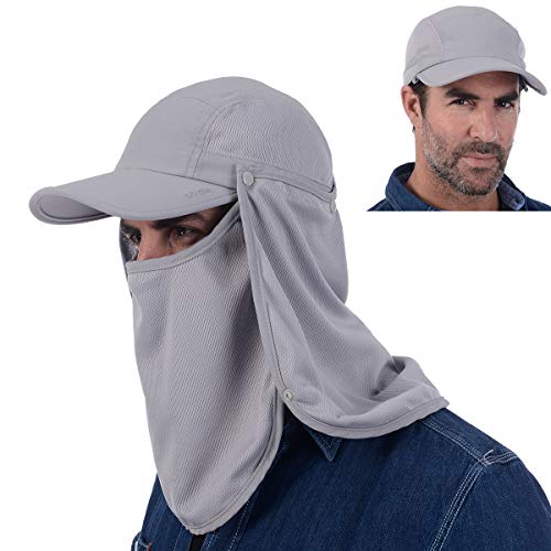 Sun Cap USHAKE Fishing Hat UPF 50 UV Protection Outdoor Hiking Jungle Mountain