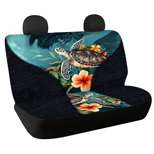Housse de siège arrière de voiture tortue anti-tache pour SUV