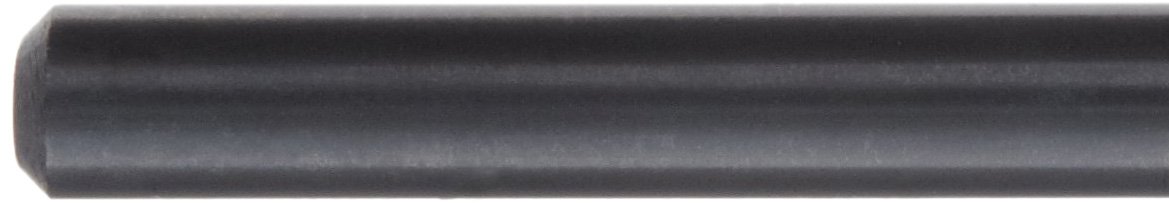 Precision Twist 2 AB acero de alta velocidad brocas Jobber Bit, Negro óxido de acabado, redondo filo, tipo flauta espiral, 118 Grado Punto ángulo