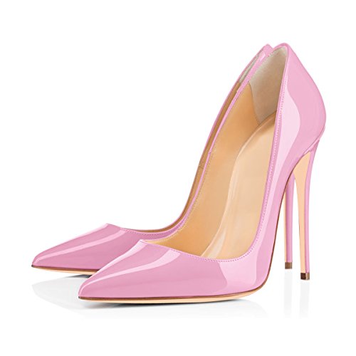 onlymaker Pointed Toe Sexy High Heels Stiletto Heel Closed Toe Slip on Classic Work Office Pumps Shoes2